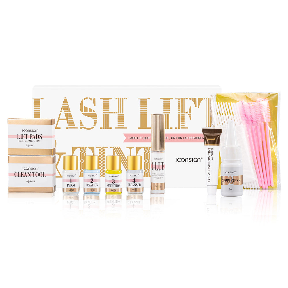Kit rehaussement et teinture de cil